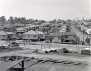 Housing for the public in Brisbane 1955.