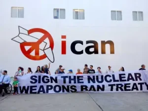 ICAN wins Nobel Peace Prize.