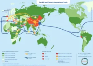 China's Massive Belt and Road Initiative.