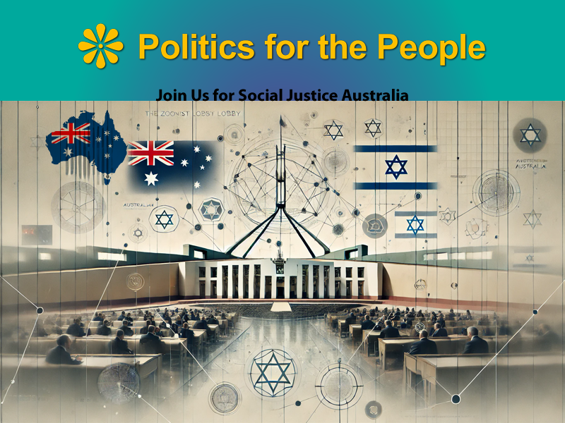 conceptual illustration for Influence of the Zionist Lobby in Australian Politics