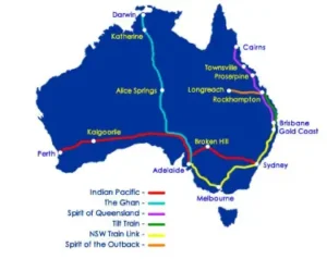 Australia's Rail system.