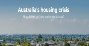 Housing affordability crisis.