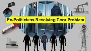 Ex-politicians and the revolving door problem.