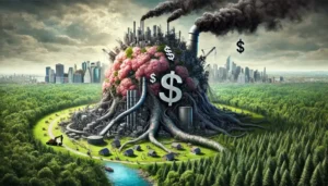 Neoliberalism, a cancer on society and our environment.