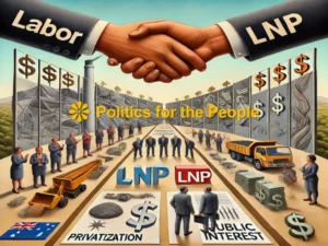 Labor and LNP: Australia's two-party system. Labor and LNP: Australia's two-party system.
