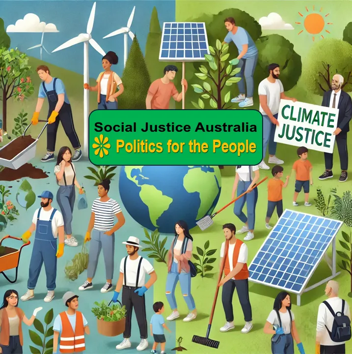 Climate change is a social justice issue.