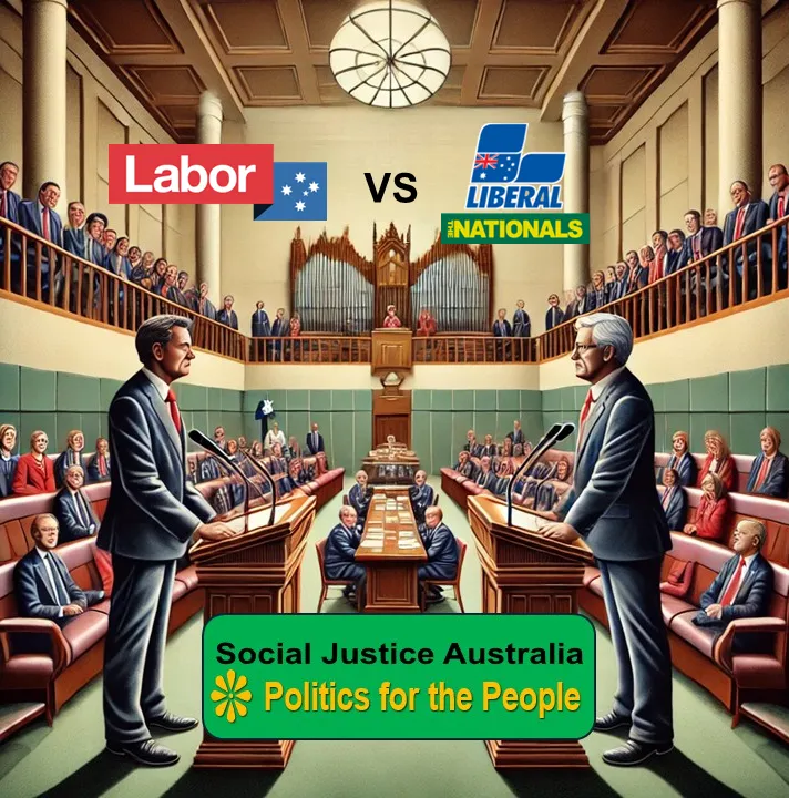 How different is Labor? Labor vs LNP.