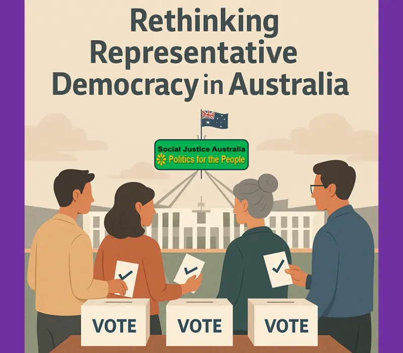 Representative democracy.