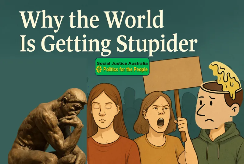 Stupidity epidemic.