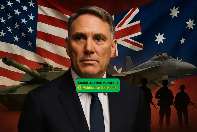 Richard Marles backs the U.S. military.