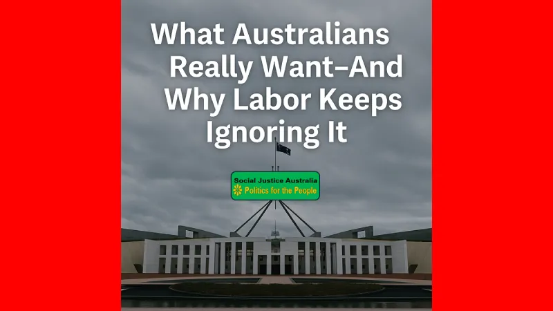 What Australians want.