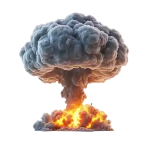 Nuclear attack on Japan.