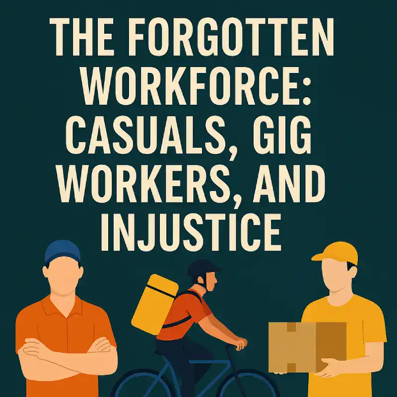 Casualisation of work in Australia.