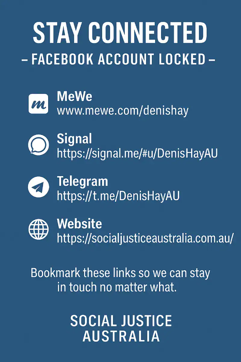 Facebook account is suspended.