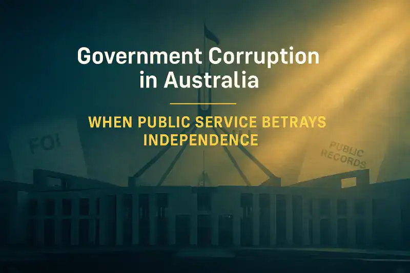 Government corruption Australia.