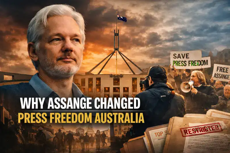 Julian Assange changed press freedom.