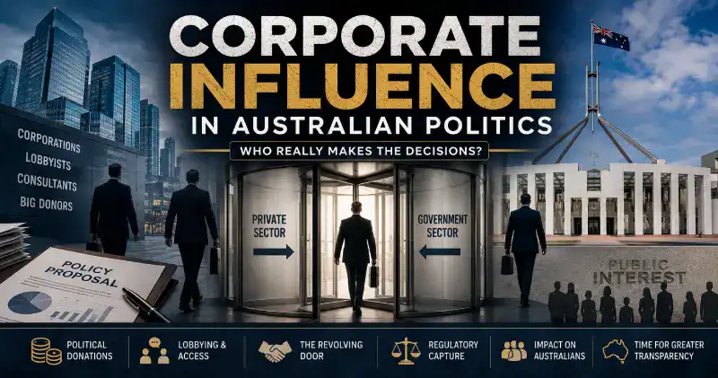 Corporate influence in Australian Politics.
