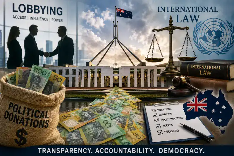 Political donations and lobbying.