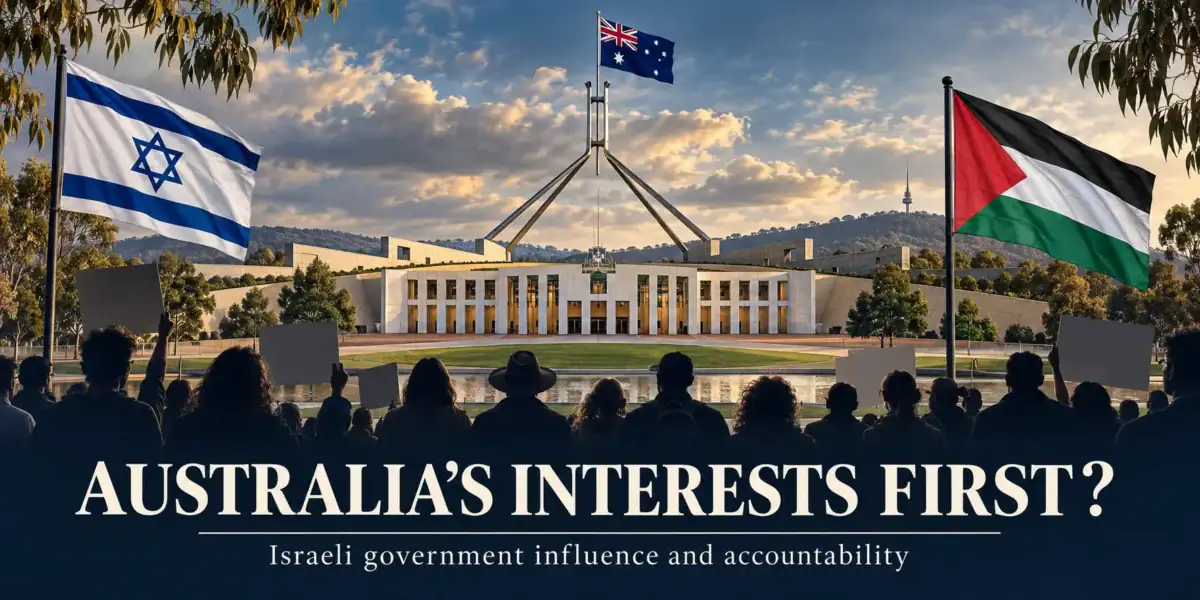 Israeli government influence in Australia.